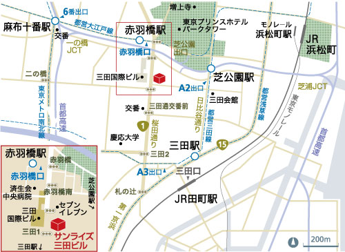 アクセスマップ